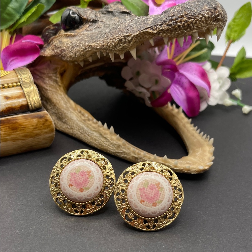 1928 brand clip earrings
